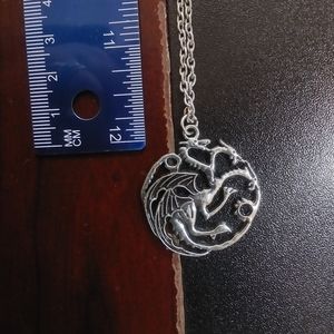 Games of Thrones Targaryn sigil necklace